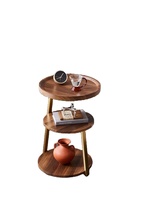 Table basse en MDF pour salon, appartement, hôtel, maison d'hôtes, table d'appoint de canapé, usage domestique
