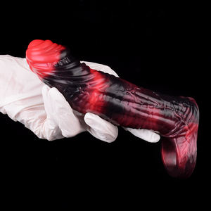 N-BDV5265 wieder verwendbare wasch bare kontra zeptive Vibrator Silikon Penis Kondom Männlich Kondom Extender Penis Kondom - Product Image 4