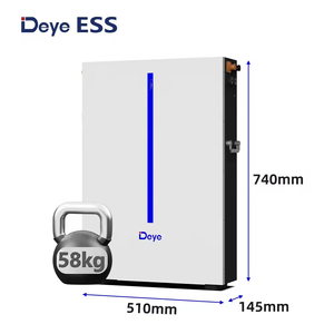 Deye RW-M6.1-B Lithium Batterij Power Wall Batterij 51.2V 120ah 6.1kwh Voor Thuisgebruik - Product Image 2