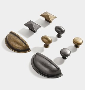 JAYA Aluminium Alloy Handles for Kitchen Cabinets Antique Brushed Bronze Drawer Pulls and Modern Cupboard <strong>Door</strong> Handles - Product Image 3