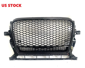 Grille de pare-chocs avant <span class=keywords><strong>Q5</strong></span> SQ5 avec <span class=keywords><strong>Quattro</strong></span> pour <span class=keywords><strong>Audi</strong></span> <span class=keywords><strong>Q5</strong></span> SQ5 B8.5 2013 2014 2015 2016 2017 2018 Livraison gratuite - Product Image 2