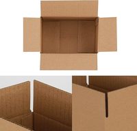 Cajas de Envío de Cartón Corrugado Kraft, Cajas Pequeñas para Envíos Postales, Cartón Marrón Personalizado