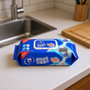 Toallitas de Limpieza para Cocina Vinda, 80 Hojas, Ecológicas, para Adultos, Uso en Viajes - Product Image 2