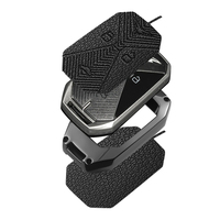 Convient pour la clé de voiture Cowin Auto Kaiyi Kunlun IHD R 300 500 EV, étui en alliage de zinc et cuir, accessoires de protection