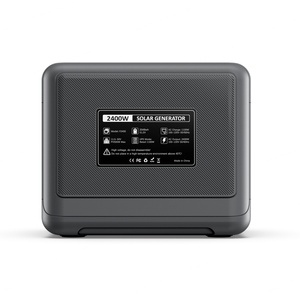 Station d'alimentation portable à prix d'usine, batterie LiFePO4 2400W, panneau solaire, allume-cigare, contrôleur PWM, vente chaude - Product Image 4