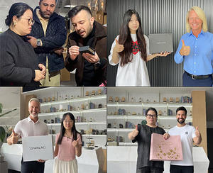 Caja Rígida de Papel de Alta Gama para Reloj con Cierre Magnético y Forro de Esponja Protegida por Cubierta de Cartón - Product Image 4