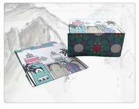 Faltbare flache Papp schachtel benutzer definierte Logo Papier karton Druck Druck Versand Party Dessert Donut Papier box