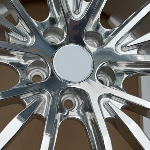 Jantes de voiture monobloc en aluminium T6061 poli, forgées sur mesure, concaves, multi-branches, 18-26 pouces, pour <span class=keywords><strong>Audi</strong></span> Q8 <span class=keywords><strong>SQ8</strong></span> R8 - Product Image 4