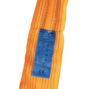 10トン、12トン、15トンの高強度ポリエステル丸型スリングウェビングスリング - Product Image 2