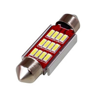Ampoule LED 31mm 36mm 39mm 41mm C5W C10W Super Lumineuse 3014 SMD Canbus Sans Erreur Lumière Intérieure de Voiture Lampe de Plafonnier Style Automobile