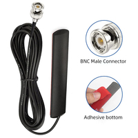 Antenne coaxiale VHF UHF pour scanner mobile amateur de radio amateur à montage adhésif pour voiture et camion avec patch mâle BNC pour véhicules