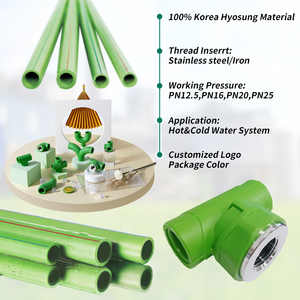 Lesso chống ăn mòn bảo quản Nhiệt PPR pipes16 20 25 32 40 50 63 75 90 110 125 160mm các loại khác nhau PPR ống - Product Image 5