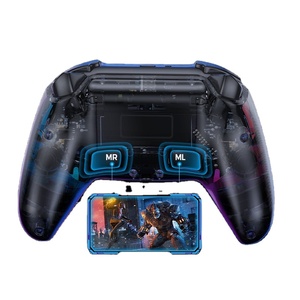 Para PS5 Handle Wireless para <span class=keywords><strong>Bluetooth</strong></span> <span class=keywords><strong>Controller</strong></span> para PC IOS <span class=keywords><strong>Android</strong></span> y Steam Hecho de plástico duradero - Product Image 1