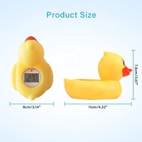Termómetro Digital de Baño para Bebés, Resistente al Agua, con Forma de Pato, Termómetro de Ducha para Niños, Venta Caliente de Fábrica