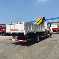 Grue de camion à flèche pliante robuste H0W0 à essieu unique CLW 10 tonnes Série G Zoomlion Moteur Weichai Boîte de vitesses/Pompe 23,5 m Roulement/Engrenage