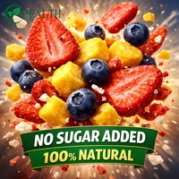 Collations de fruits lyophilisés de qualité supérieure |   Crisps aux fruits mélangés FD |   Fournisseur de collations saines sans sucre ajouté, fruits