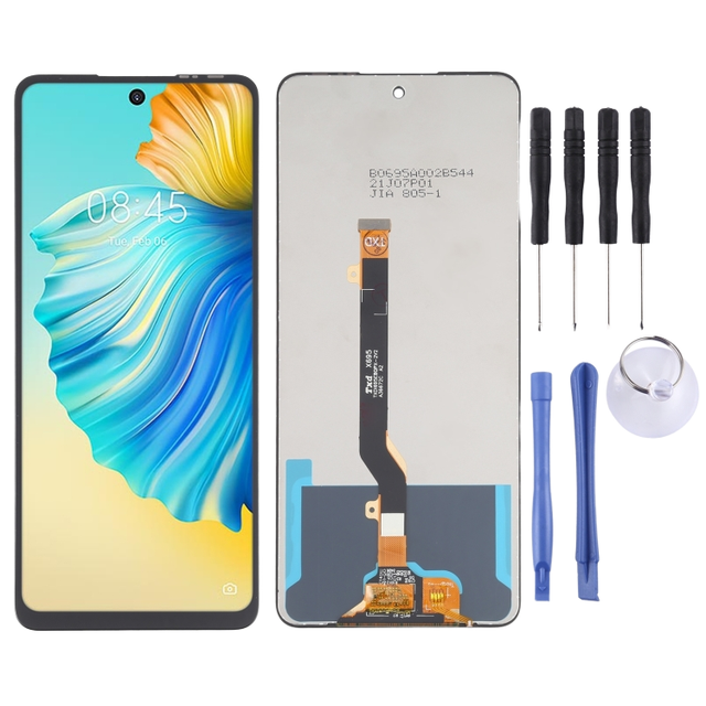 Good Quality OEM TFT LCD Screen for Tecno Camon 18 P/18 Premier Full Assembly Digitizer 350-400cd Luminance <5" Screen 1 Year