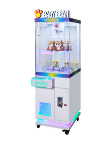 Mới nhất Mini clip giải thưởng trò chơi máy đồng xu hoạt động giải thưởng Arcade Đồ chơi máy bán hàng tự động chất lượng clip giải thưởng Quà Tặng Claw Máy trò chơi - Product Image 4