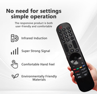 Vente chaude mondiale nouvelle télécommande infrarouge 23GA AKB76043102, adaptée à la télécommande vocale magique LG TV