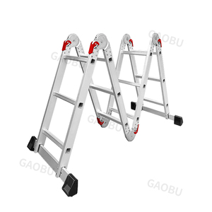 บันไดอลู<span class=keywords><strong>มิ</strong></span><span class=keywords><strong>เนียม</strong></span>อเนกประสงค์ดีไซน์ใหม่สำหรับหลายๆฉากพกพาสะดวกพร้อมส่งจากจีน - Product Image 2