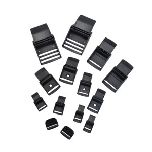 Cierres a presión de plástico, hebillas de clip negras para accesorios de bolsos, duraderas y ligeras - Product Image 3