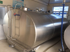 Tanque de Enfriamiento y Mezcla de Leche de Acero Inoxidable <span class=keywords><strong>DEMA</strong></span> 100L-30,000L - Diseño Horizontal/Vertical para Procesamiento de Leche Fresca 24/7 - Product Image 3