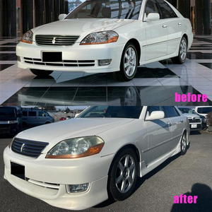 Kit carrosserie pour MARK II IR-V JZX110 2000-2005 en ABS, comprenant lèvre avant, lèvre arrière et jupes latérales, sans peinture - Product Image 4