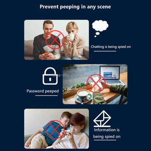 Película protectora Premium personalizable 2024 My Best Phone Smart Anti Peeping Protector de pantalla de vidrio de privacidad para Redmi Note9 4G - Product Image 6