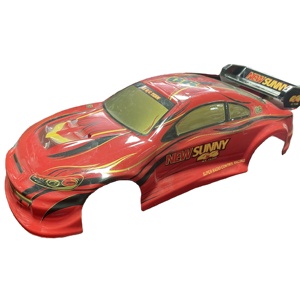 Quy mô 1:8 PC Dành cho người lớn Xe máy điện tử in ấn tùy chỉnh vỏ <span class=keywords><strong>RC</strong></span> xe cơ thể vỏ 1/10 - Product Image 3