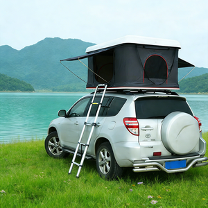 Tienda de Campaña de <span class=keywords><strong>Techo</strong></span> Rígida de Aluminio con Estructura en X, Impermeable, para SUV y Automóviles, para Camping y Todoterreno, Tienda de Campaña Versátil para <span class=keywords><strong>Techo</strong></span> de Automóvil - Product Image 2