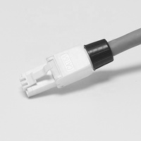Conector de Terminación Tipo Sin Herramientas Linkwylan Cat 6A, Conector RJ45 Cat6a Sin Herramientas para Cable de Instalación Cat6A 23AWG