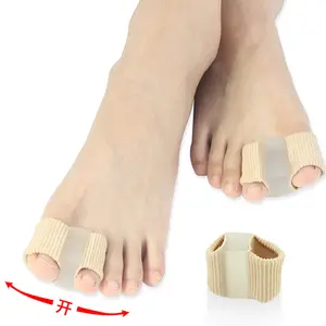 Fabric Bunion Corrector Fiber Toe Separator Hallux Valgus Relief Toe Divider Foot Care Insole For Overlapping