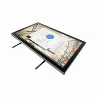 21 pulgadas de monitor de pc para uso comercial de montaje en pared pantalla lcd panel de pantalla táctil monitor