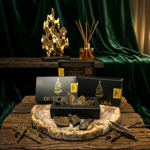Sanai Syahbaz 100g Copeaux d'Oud, Morceaux d'Agarwood Parfumés à l'Arôme Boisé Chaleureux pour Bakhoor, Rituels d'Encens, Ambiance Maison & Cadeaux - Product Image 2