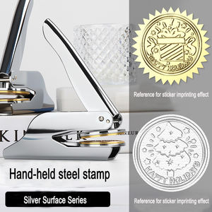 Máquina de Grabado en Relieve de Acero BAITE para Escritorio, Acabado Dorado, para Logotipos Personalizados en Relieve/Grabados, Abrazaderas Manuales de Acero Inoxidable - Product Image 4