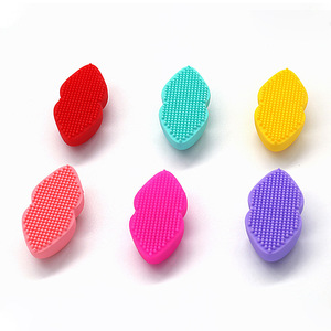 <span class=keywords><strong>Brosse</strong></span> nettoyante visage en silicone en forme de lèvres, <span class=keywords><strong>exfoliante</strong></span>, douce, pour un nettoyage en profondeur des points noirs, de l'acné et des pores. - Product Image 1