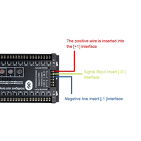 Dc 12V 24V PIR capteur lumières d'escalier 30 canaux contrôleur de bande 2 en 1 auto Step Lamp APP control IC running Strip dimmer