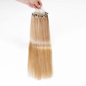 K.SWIGS virgin cuticle Micro Ring Human Hair Unprocessed Virgin Extensions Natural Invisible Secure Long Lasting For Daily Wear - Product Image 4