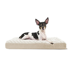 Cama para Mascotas de Lujo, Mediana, Cómoda, Transpirable, con Espuma Viscoelástica de Alta Densidad, para Perros y Gatos Pequeños - Product Image 1