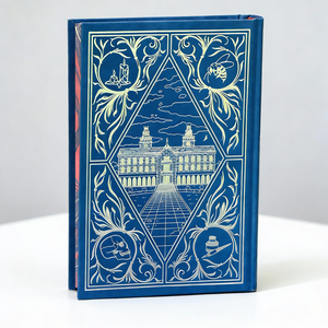 Livre d'histoire en carton avec couverture rigide A5, luxe, gaufrage/bordure, impression UV, estampage à chaud dorée, peinture au pistolet - Product Image 3