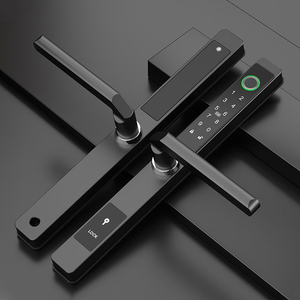 Smart <strong>Sliding</strong> Door <strong>Lock</strong> Aluminum <strong>Sliding</strong> Glass Door Pull <strong>Handles</strong> With Mortise <strong>Lock</strong> Multi <strong>Sliding</strong> Digital Door <strong>Lock</strong> Set - Product Image 4