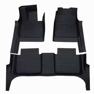 Alfombrillas de coche de lujo TPE 100% impermeables y antideslizantes para Venza, juego completo de 5 piezas, alfombrillas personalizadas con diseño de camuflaje forestal punzonado. - Product Image 3