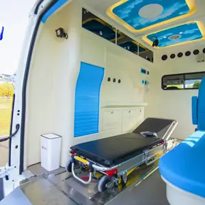 Cheap Emergency Transport Ambulance Vehicle Monitoring Medical ICU Ambulance Car Price for Sale