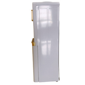 Water Dispenser Hot And Cold Dual Use Electronic Heating Compressor Cooling Standing Office Home Use White Plastic Body - Product Image 3