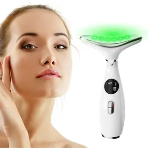 Skin Tightening Massage Instrument Led Therapy Anti Aging Forehead Wrinkle Remover Face And Neck Lifting Massager