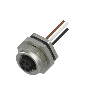 3 4 5 6 Pin Rear Mount 7/8 <b>Power</b> Connector Factory Direct Oem IP67 Automotive Male Usb to 4 Bnc Female IEC Trs 3 - Product Image 1