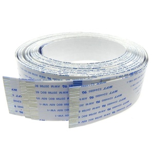 Cavo Piatto FFC di Alta Qualità AWM 20798 80C 60V e AWM <span class=keywords><strong>20861</strong></span> 105C 60V, Passo 0.5/1.0mm, Tipo A/B, 10/20/30/40/50 Pin, 200MM 300MM 500MM - Product Image 1