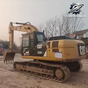 Excavatrice Caterpillar 323D2L de 23 tonnes, d'occasion, de marque japonaise, moteur CAT, excavatrice sur chenilles, d'occasion, de grande taille, provenant du Japon. - Product Image 1