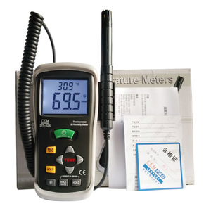 Termohigrómetro CEM DT-625 con Pantalla LCD, Sonda de 500 mm, Medidor de Temperatura y Humedad para Uso Industrial - Product Image 4