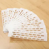 10 pièces d'excluseur de reine des abeilles en plastique 13cm*4cm, grille de séparation pour piège, bloc de ruche, équipement d'apiculture, nouvel outil agricole